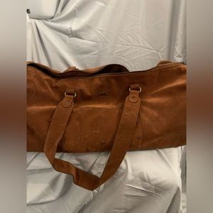 Roxy Faux Suede Duffel Bag